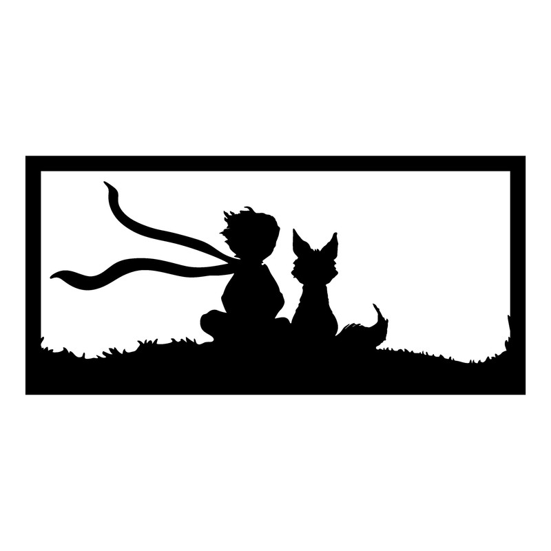 دیوارکوب طرح شازده کوچولو 054