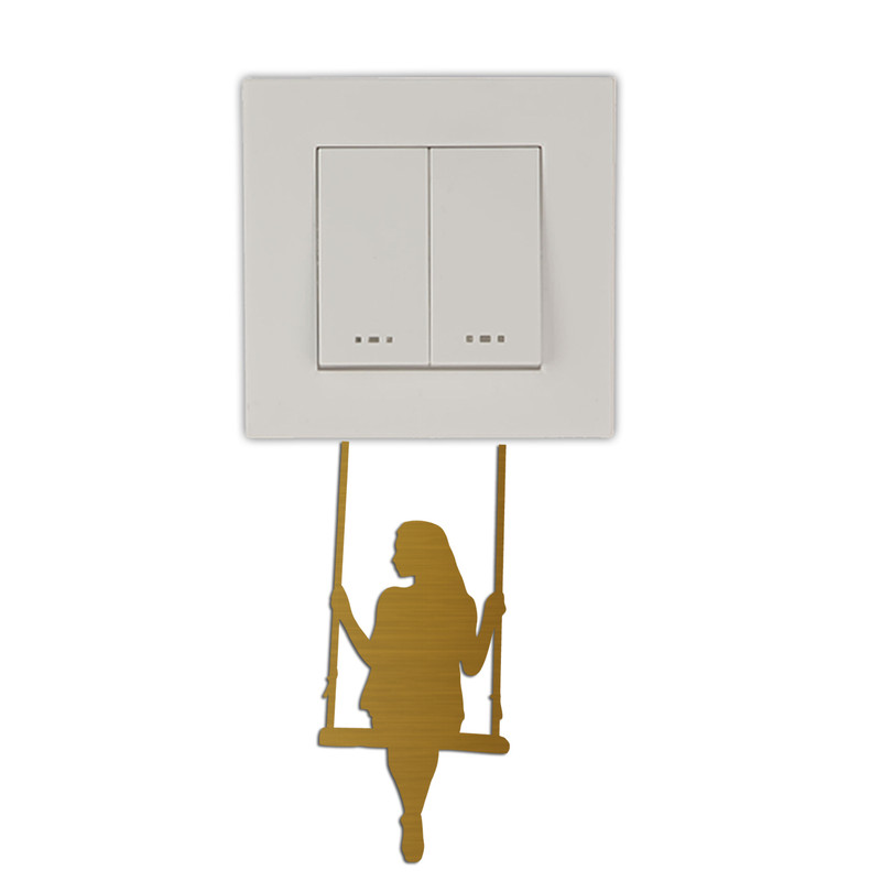 استیکر کلید و پریز مدل دخترانه کد skp55