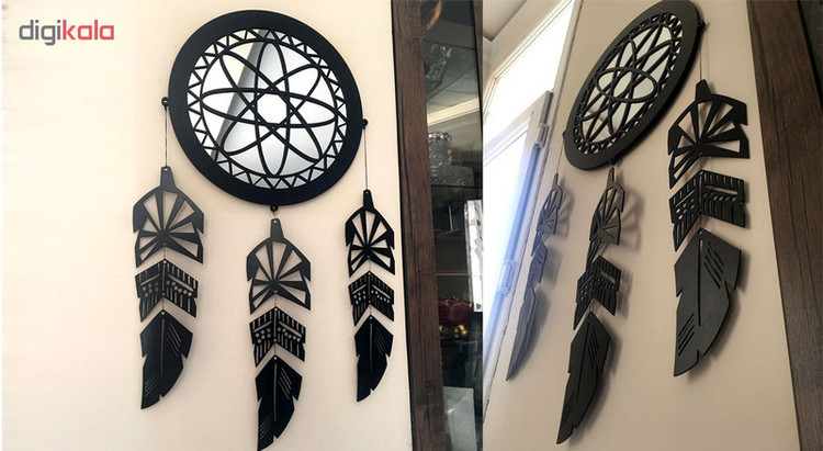 آینه دکوراتیو طرح dreamcatcher 1